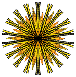 the Sun - Variationen Muster 68