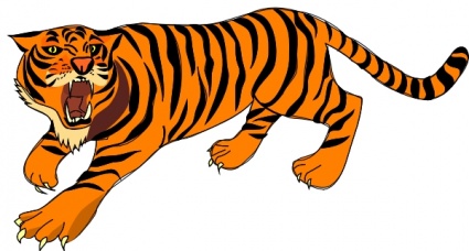 Tigre03 clip art