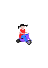 Toddler On Trike