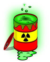 Toxic nuclear barrel