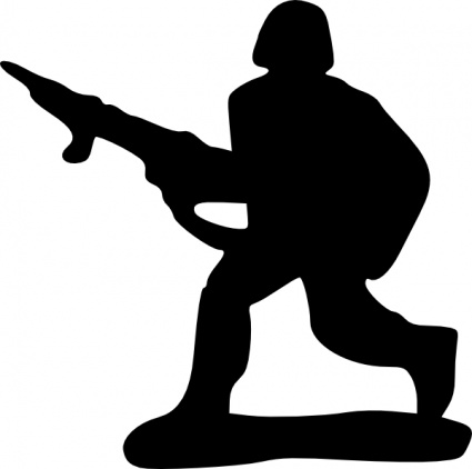 Toy Soldier clip art