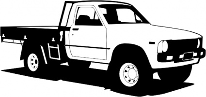 Toyota Hilux clip art