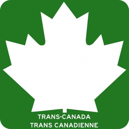 Trans Canada Highway clip art