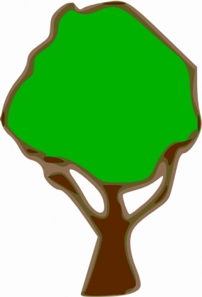 Tree Drawing clip art