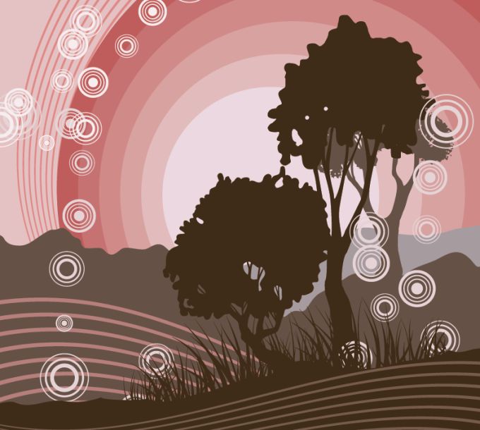 Tree Silhouette Vector