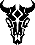 Tribal Vector Skull 3