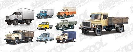 Truck vector material