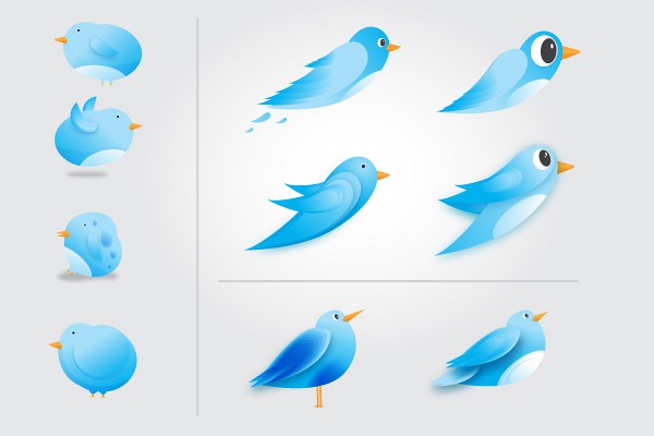 Twitter Vector Icons