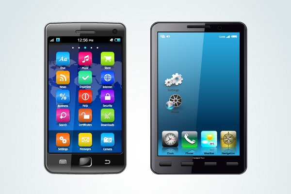 Two Vector Smartphones