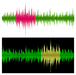 Two waveforms