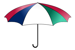 Umbrella, colorful