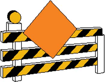 Under Construction Sign Board Vector