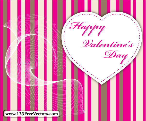 Valentine Card Vector