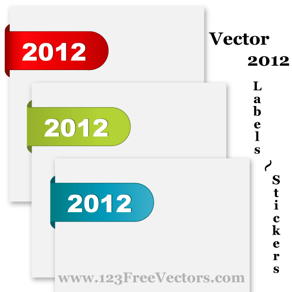 Vector 2012 Labels – Stickers