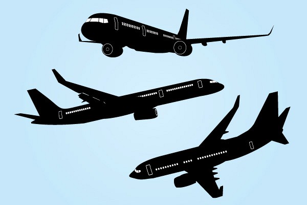 Vector Airplane Set