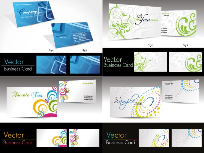 Vector Business Cards