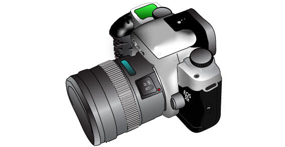 Vector Camera, Top View