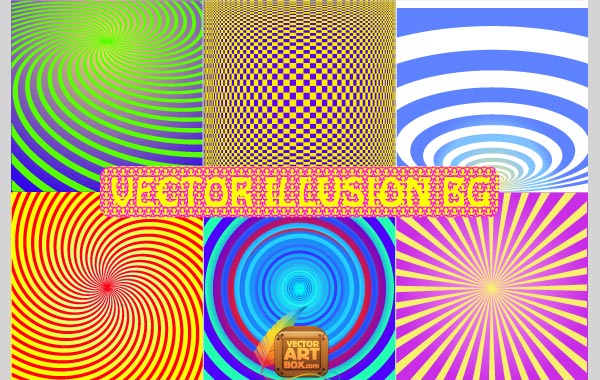 Vector Illusion Background