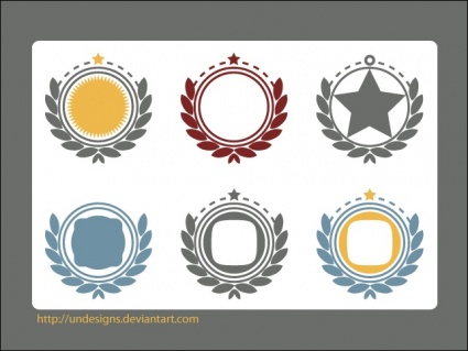 Vector Ornament Frames