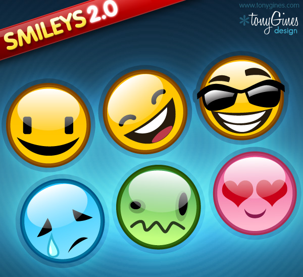 Vector Smiley Pack