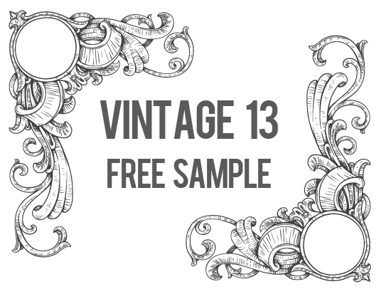 Vintage Floral Free Sample