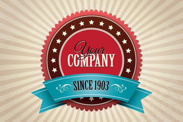 Vintage Logo Badge Vector