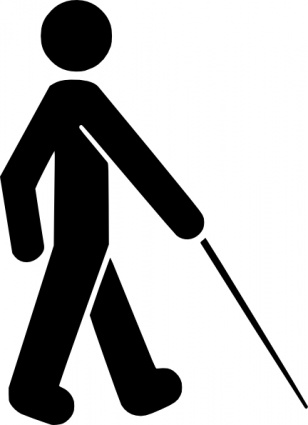 Visually Impaired Symbol clip art