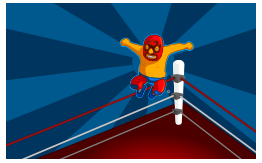 Wallpaper Luchador En El Ring