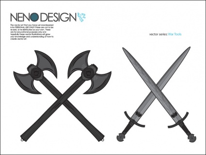 War Tools - Axes and Swords