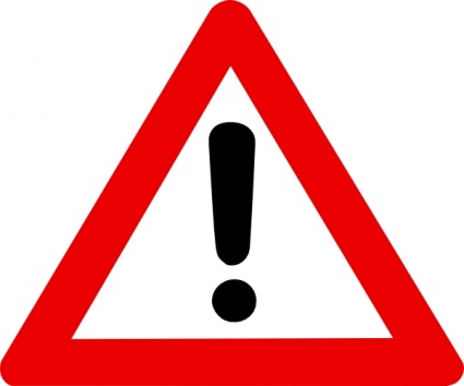 Warning Sign clip art