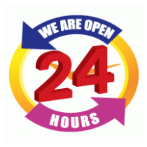 We Are Open 24 hours