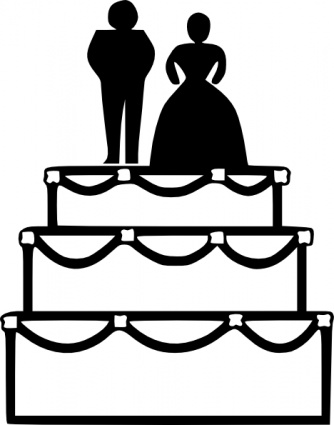 Wedding Cake clip art