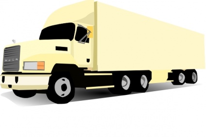 Wheeler Truck clip art