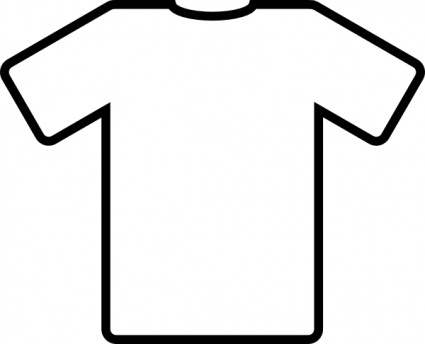 White T Shirt clip art