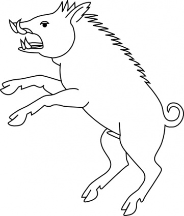 Wild Boar clip art