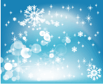 Winter Vector Background