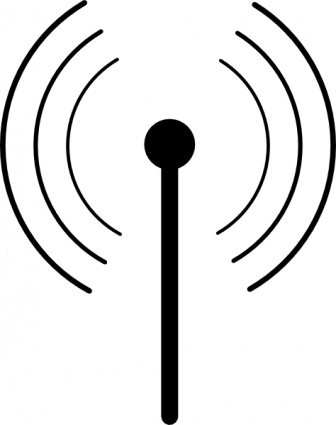 Wireless Wifi Symbol clip art