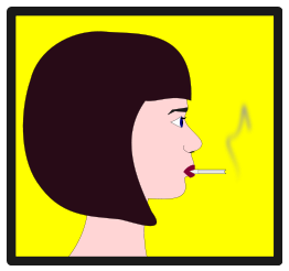 Woman with Cigarette