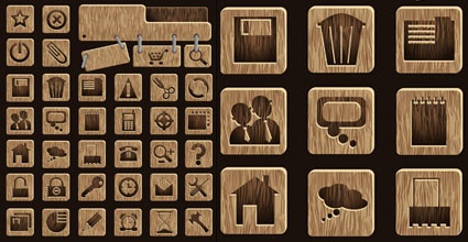 Wood icon