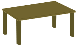 Wooden table