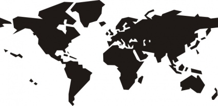 World Map clip art