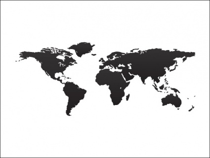 World Map Vector Graphic