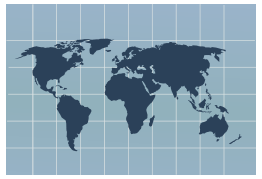 World Map With Grid