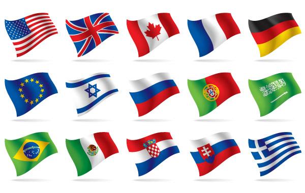 World National Flag Vectors