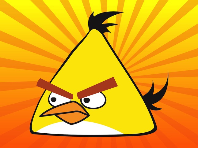 Yellow Angry Bird