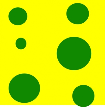 Yellow Green Holes clip art