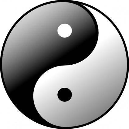 Yin Yang clip art